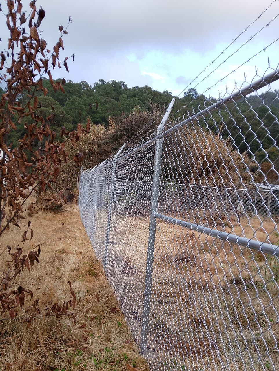 Enmallado Perimetral en terreno abierto